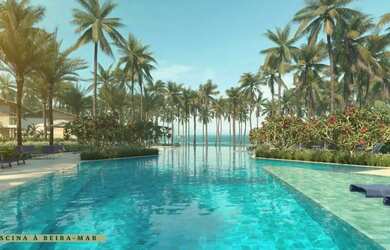 Imagem: A casa em condomínio possui 4 Dormitórios, 5 Banheiros, 2