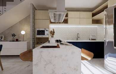 Imagem 7: Luxuoso duplex de esquina, em rua privativa 800 metros da CE040 na Tamatanduba...