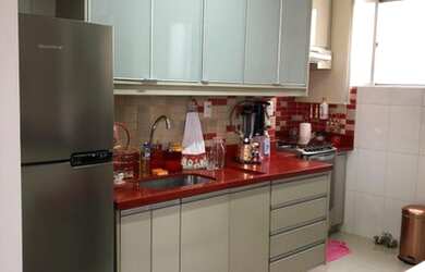 Imagem: O apartamento na cobertura possui 3 Dormitórios, 4 Banheiros