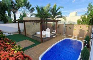 Imagem: A casa em condomínio possui 3 Dormitórios, 5 Banheiros, 4