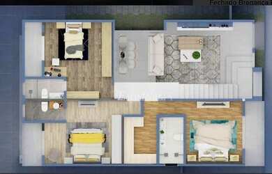 Imagem 7: Casa à venda, 245 m² por R$ 1.499.000,00 - Condomínio Villa Real de...