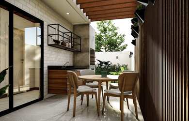 Imagem 5: Luxuoso duplex de esquina, em rua privativa 800 metros da CE040 na Tamatanduba...