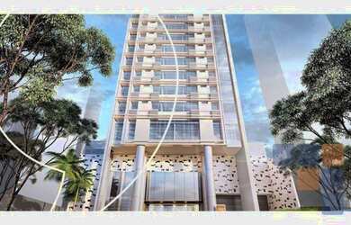 Imagem: O apartamento possui 1 Dormitório, 1 Banheiro, 46m² de Área