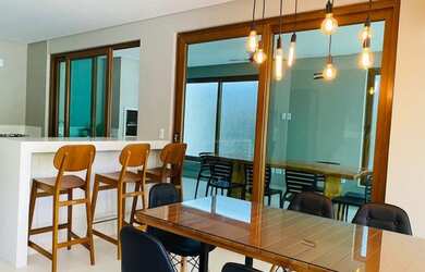 Imagem 1: Pensa numa casa novinha. Piscina, Churrasqueira, Ar-condicionadoeÁrea...