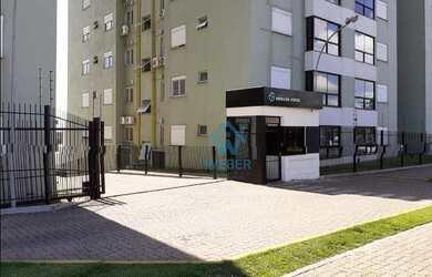 Imagem: O apartamento possui 3 Dormitórios, 1 Banheiro, 1 Vaga na garagem