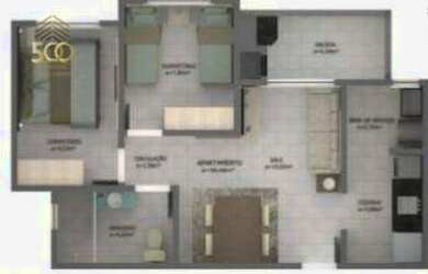 Imagem 7: Apartamento à venda, 59 m² por R$ 325.000,00 - Estreito - Florianópolis/SC