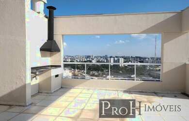 Imagem: O apartamento na cobertura possui 3 Dormitórios, 4 Banheiros