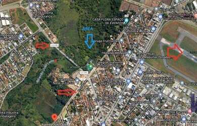 Imagem: O terreno possui 14.025m² de Área e está localizado em Santa