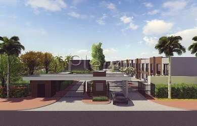 Imagem: A casa possui 3 Dormitórios, 1 Banheiro, 2 Vagas na garagem