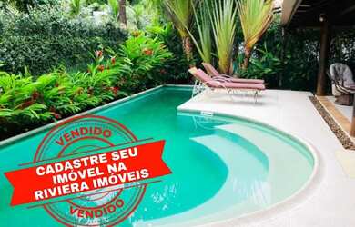 Imagem: A casa em condomínio possui 5 Dormitórios, 5 Banheiros, 2