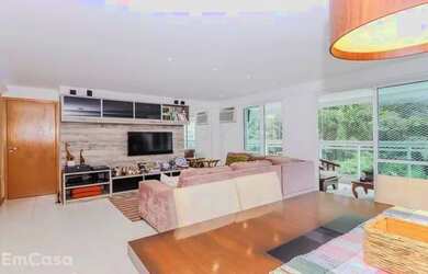 Imagem: O apartamento na cobertura possui 3 Dormitórios, 4 Banheiros