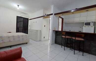 Imagem: O studio possui 1 Dormitório, 1 Banheiro, 1 Vaga na garagem