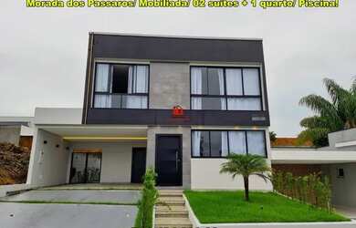 Imagem: A casa em condomínio possui 3 Dormitórios, 5 Banheiros, 4