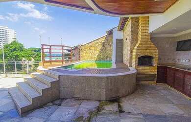 Imagem: O apartamento na cobertura possui 5 Dormitórios, 4 Banheiros