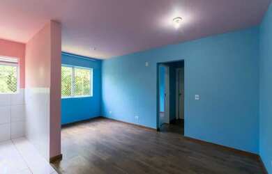 Imagem: O apartamento possui 2 Dormitórios, 1 Banheiro, 2 Vagas na