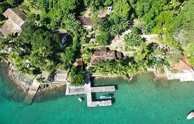 Imagem 9: Casa na ilha em local paradisíaco, pier, linda natureza, agua cristalina