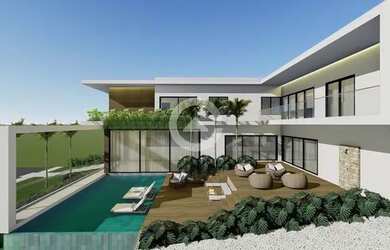 Imagem: A casa em condomínio possui 4 Dormitórios, 5 Banheiros, 4