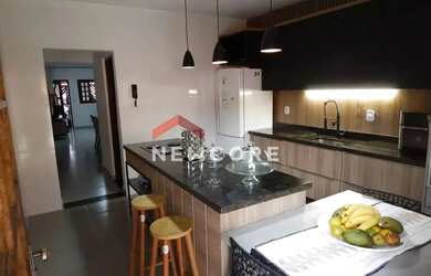 Imagem: A casa em condomínio possui 3 Dormitórios, 2 Banheiros, 2