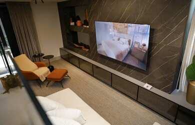 Imagem: O apartamento possui 3 Dormitórios, 3 Banheiros, 2 Vagas na