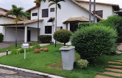 Imagem: A casa em condomínio possui 5 Dormitórios, 5 Banheiros, 4