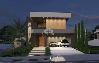 Imagem: A casa em condomínio possui 3 Dormitórios, 4 Banheiros, 2