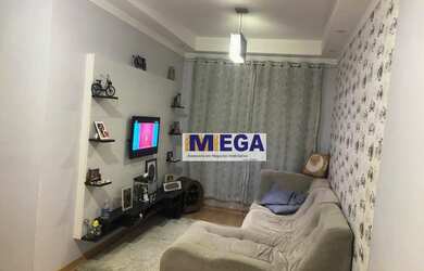 Imagem: O apartamento possui 3 Dormitórios, 1 Banheiro, 1 Vaga na garagem