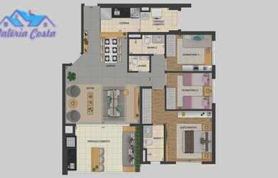 Imagem 13: Apartamento à venda, 100 m² por R$ 970.000,00 - Vila Santa Catarina...