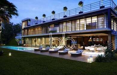 Imagem: A casa em condomínio à venda possui 5 Dormitórios, 5 Banheiros