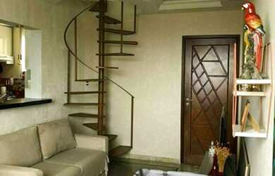 Imagem: O apartamento na cobertura possui 2 Dormitórios, 2 Banheiros