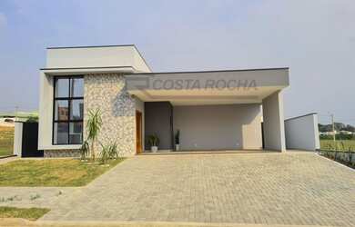 Imagem: A casa em condomínio possui 3 Dormitórios, 4 Banheiros, 4