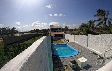 Imagem 4: Casa pé na areia à venda, em Praia De Camurupim/RN - Litoral Sul