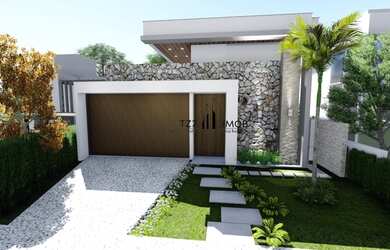 Imagem: A casa em condomínio possui 3 Dormitórios, 4 Banheiros, 5