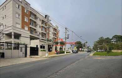 Imagem: O apartamento possui 1 Dormitório, 1 Banheiro, 2 Vagas na garagem