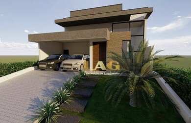 Imagem 2: Casa com 3 dormitórios à venda, 146 m² por R$ 950.000,00 - Condomínio Campos do Conde - So