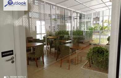 Imagem: O apartamento possui 2 Dormitórios, 1 Banheiro, 1 Vaga na garagem