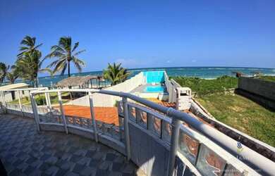 Imagem 2: Casa pé na areia à venda, em Praia De Camurupim/RN - Litoral Sul