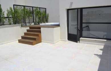 Imagem: O apartamento na cobertura possui 2 Dormitórios, 3 Banheiros