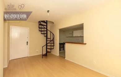 Imagem 2: Cobertura em Bom Fim. Churrasqueira, Lareira, 1 Vaga na garageme1 Dormitório