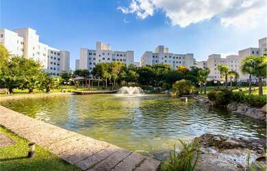 Imagem: O apartamento possui 2 Dormitórios, 2 Banheiros, 1 Vaga na