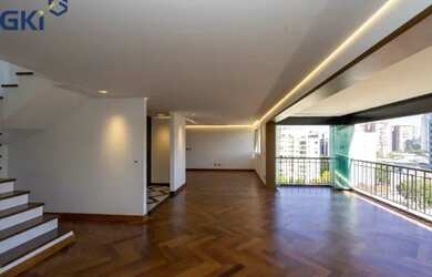 Imagem: O apartamento na cobertura possui 3 Dormitórios, 5 Banheiros