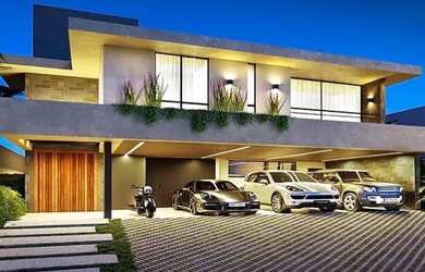 Imagem: A casa em condomínio possui 3 Dormitórios, 5 Banheiros, 3