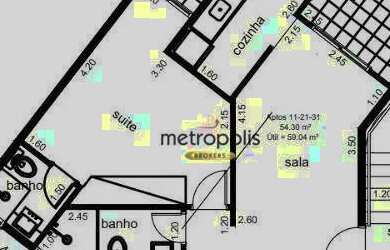 Imagem 3: Apartamento à venda, 59 m² por R$ 447.371,00 - Parque Terra Nova - São...