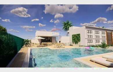 Imagem: O studio possui 1 Dormitório, 2 Banheiros, 1 Vaga na garagem