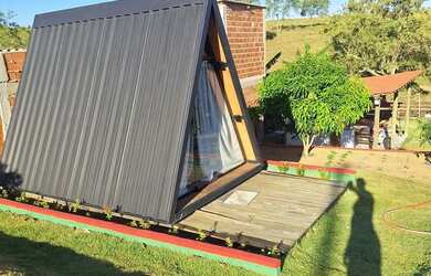 Imagem: A chácara possui 840m² de Área e está localizado em Praia