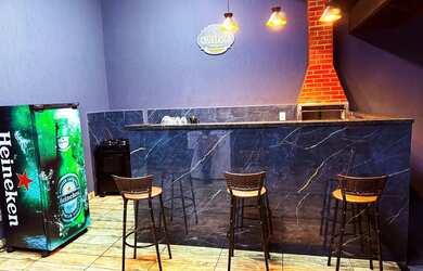 Imagem 9: Área de lazer completa. Piscina, Churrasqueira, Imóvel mobiliadoeVaranda