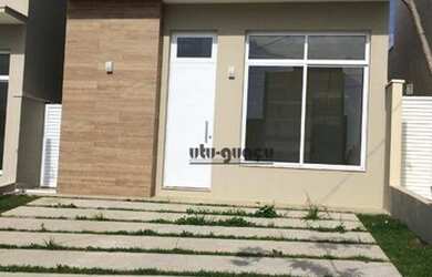 Imagem: A casa em condomínio possui 3 Dormitórios, 1 Banheiro, 2 Vagas