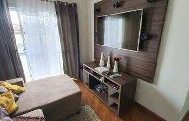 Imagem: O apartamento possui 3 Dormitórios, 2 Banheiros, 2 Vagas na