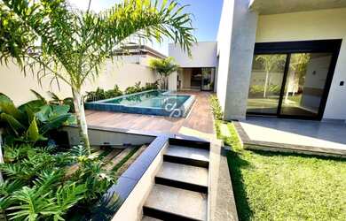 Imagem: A casa em condomínio possui 3 Dormitórios, 5 Banheiros, 4