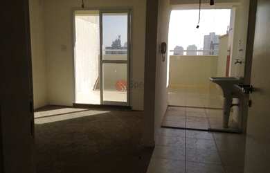 Imagem: O apartamento na cobertura possui 2 Dormitórios, 2 Banheiros