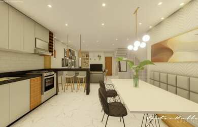 Imagem 5: Casa com área de lazer e piscina à venda, 230 m² por R$ 790.000 - Aeroporto...